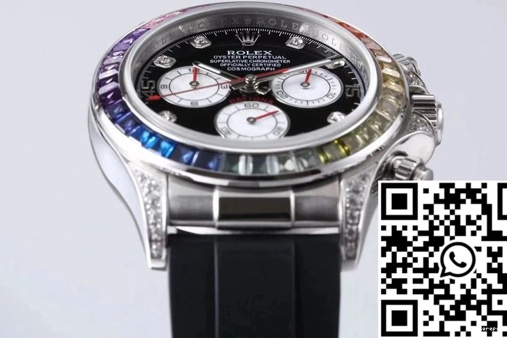 Rolex 116599RBOW Black Dial BL 1100 Factory ComfortFit Daytona 0714